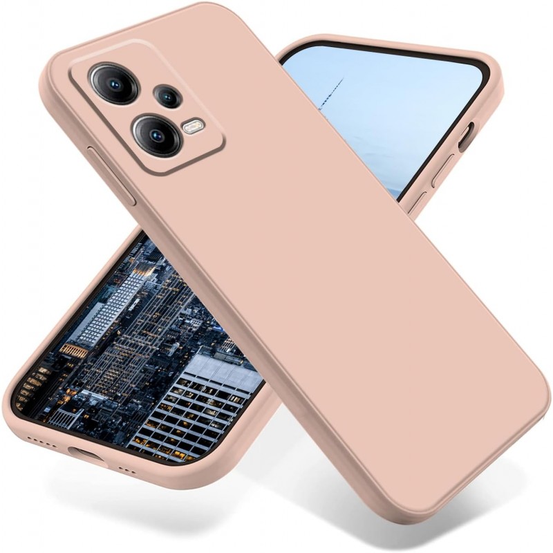 Oem Soft Matt Case Gel TPU Cover 2.0mm Για Xiaomi Redmi Note 12 4G Ροζ - Nud