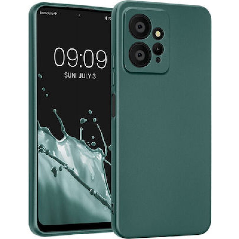 Oem Θήκη Σιλικόνης Matt 1,2 mm Για Xiaomi Redmi Note 12 4G Πράσινο