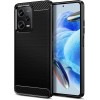 Oem Θήκη Σιλικόνης Carbon Για Xiaomi Redmi Note 12 Pro Plus Μαύρο