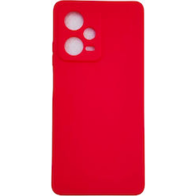 Oem Soft Matt Case Gel TPU Cover 2.0mm Για Xiaomi Redmi Note 12 4G Κόκκινο