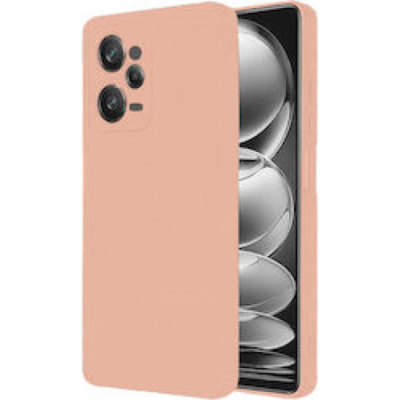 Oem Θήκη Σιλικόνης Matt 1,2 mm Για Xiaomi Poco X5 Pro 5G Ροζ - Nud