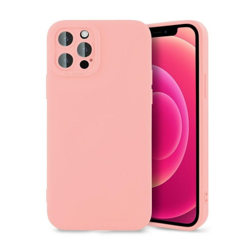 Oem Θήκη Σιλικόνης Matt 1,2 mm Για Xiaomi Redmi Note 12 Pro 5G Ροζ