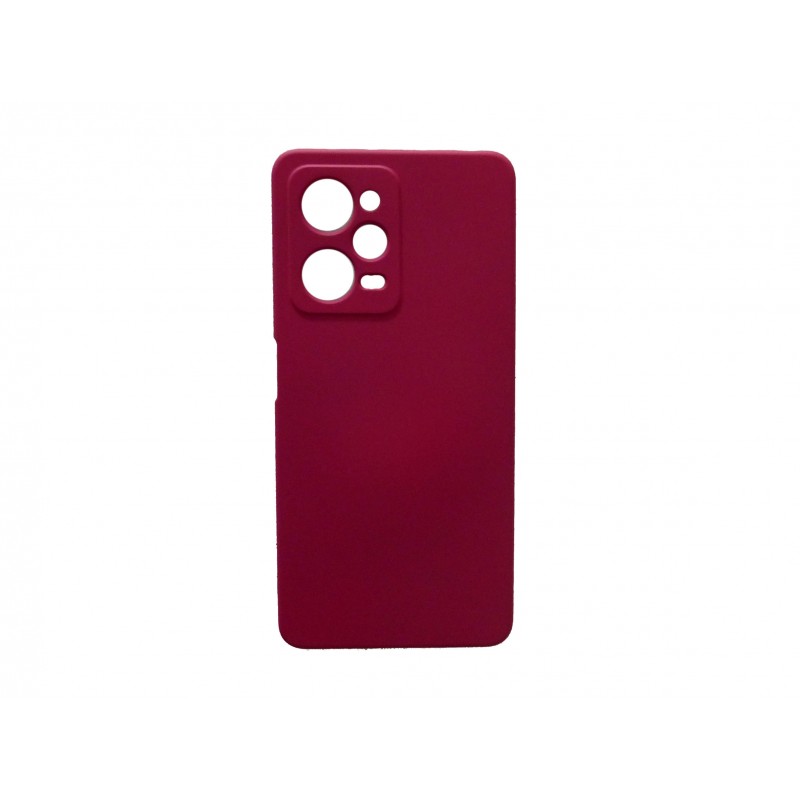 Oem Soft Matt Case Gel TPU Cover 2.0mm Για Xiaomi Redmi Note 12 Pro 5G Μπορντό