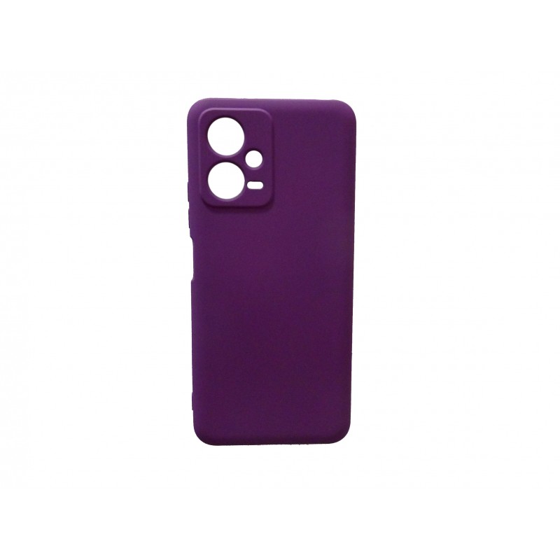 Oem Soft Matt Case Gel TPU Cover 2.0mm Για Xiaomi Redmi Note 12 Pro 5G Μωβ