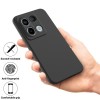 Oem Soft Matt Case Gel TPU Cover 2.0mm Για Xiaomi Redmi Note 13 4G Σκούρο - Μπλε