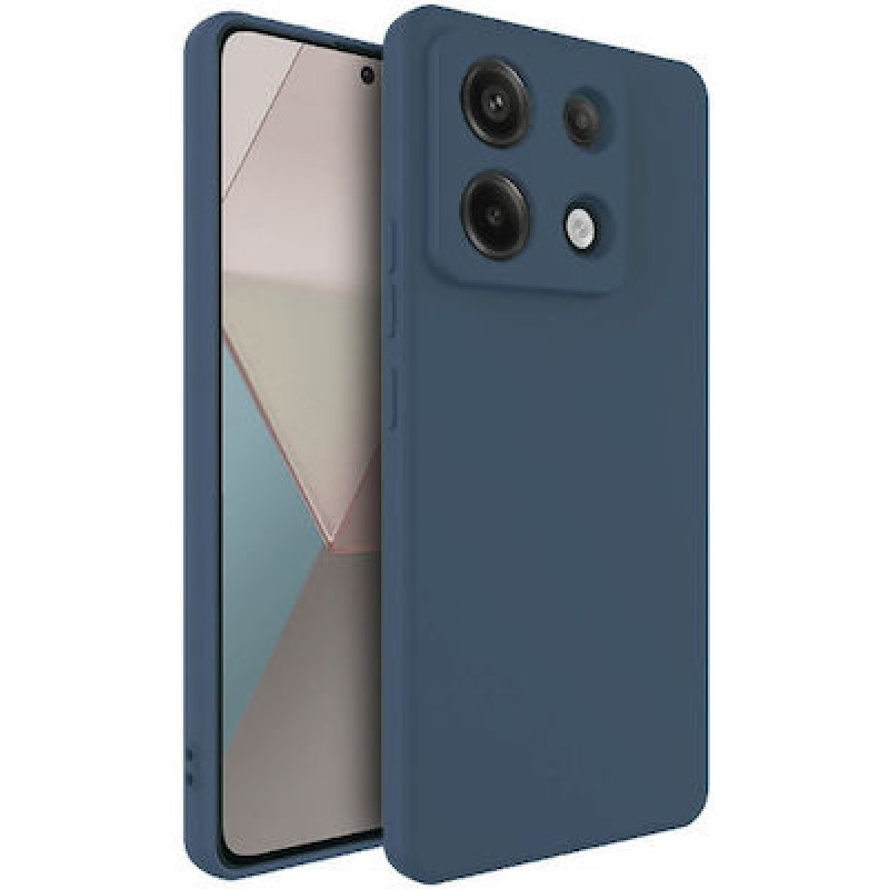 Oem Soft Matt Case Gel TPU Cover 2.0mm Xiaomi Redmi Note 13 Pro 5G  Σκούρο - Μπλε