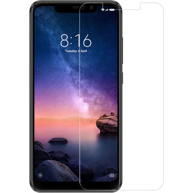 Oem Γυάλινη Προστασία Οθόνης 0,26 mm / 2.5D Για Xiaomi Redmi Note 6 Pro  