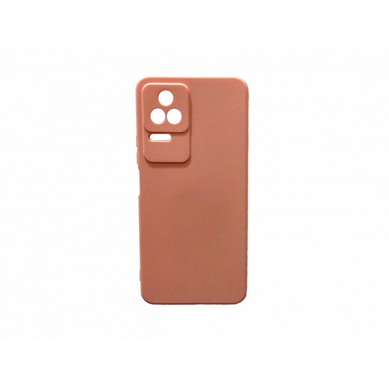 Oem Back Cover Silicone Soft 2,0 mm Για Xiaomi Poco F4 5G Ροζ