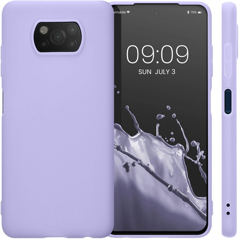 Soft Matt Case Gel TPU Cover 2.0mm Για Xiaomi Poco X3 / Poco X3 NFC / Poco X3 Pro Λιλά