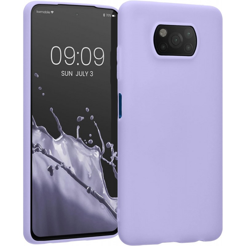 Soft Matt Case Gel TPU Cover 2.0mm Για Xiaomi Poco X3 / Poco X3 NFC / Poco X3 Pro Λιλά