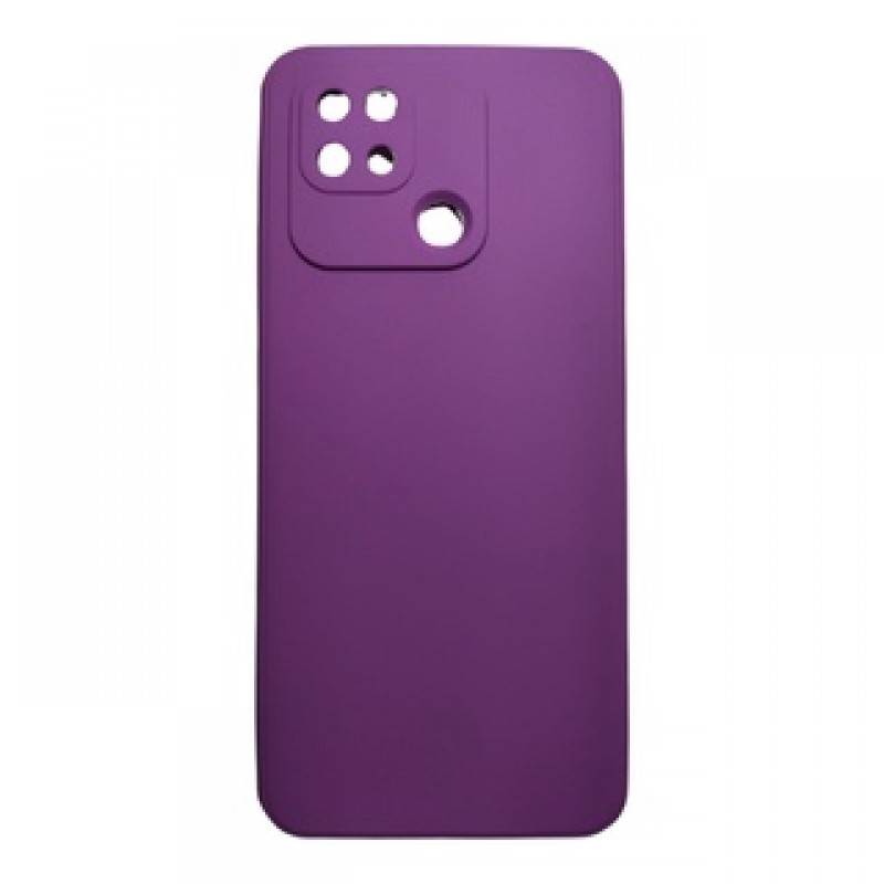 Oem Soft Matt Case Gel TPU Cover 2.0mm Για Xiaomi Redmi 10C Μωβ