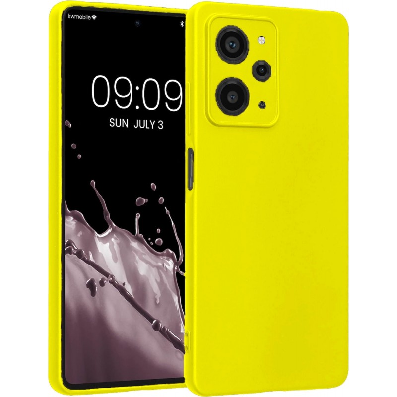 Oem Θήκη Σιλικόνης Matt 1,2 mm Για Xiaomi 13T 5G / 13T Pro 5G / Redmi K60 Ultra Κίτρινο