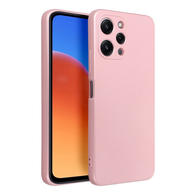 Oem Θήκη Σιλικόνης Soft 2.0 mm Για Xiaomi Redmi Note 13 4G Ροζ - Χρυσό