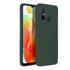 Oem Θήκη Σιλικόνης Με Υποδοχή Κάρτας Για Xiaomi Redmi 12C / Redmi 11A Σκούρο - Πράσινο