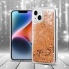 Oem Θήκη TPU Με Υγρό Glitter Για Xiaomi Redmi 12C / Redmi 11A Χρυσό