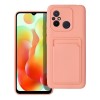 Oem Θήκη Σιλικόνης Με Υποδοχή Κάρτας Για Xiaomi Redmi 12C / Redmi 11A Ροζ