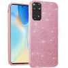 Oem Θήκη Shining Χρυσόσκονη Για Xiaomi Poco X6 5G Ροζ