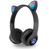 Oem VIV-23Μ Ασύρματα / Ενσύρματα Bluetooth On Ear Παιδικά Ακουστικά Μαύρα