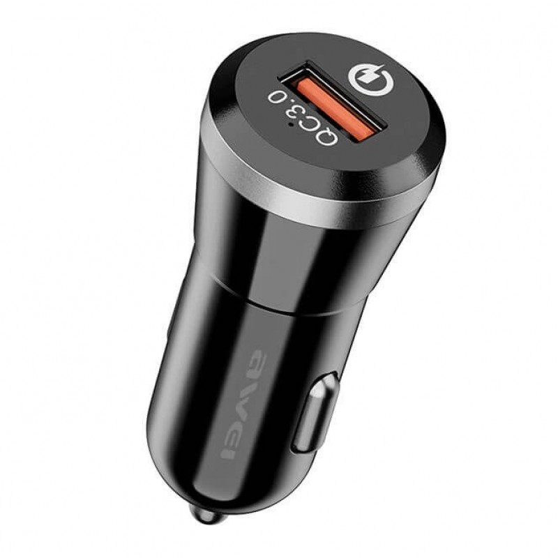 Awei Smart  Car Charger  C-825 Μαύρο