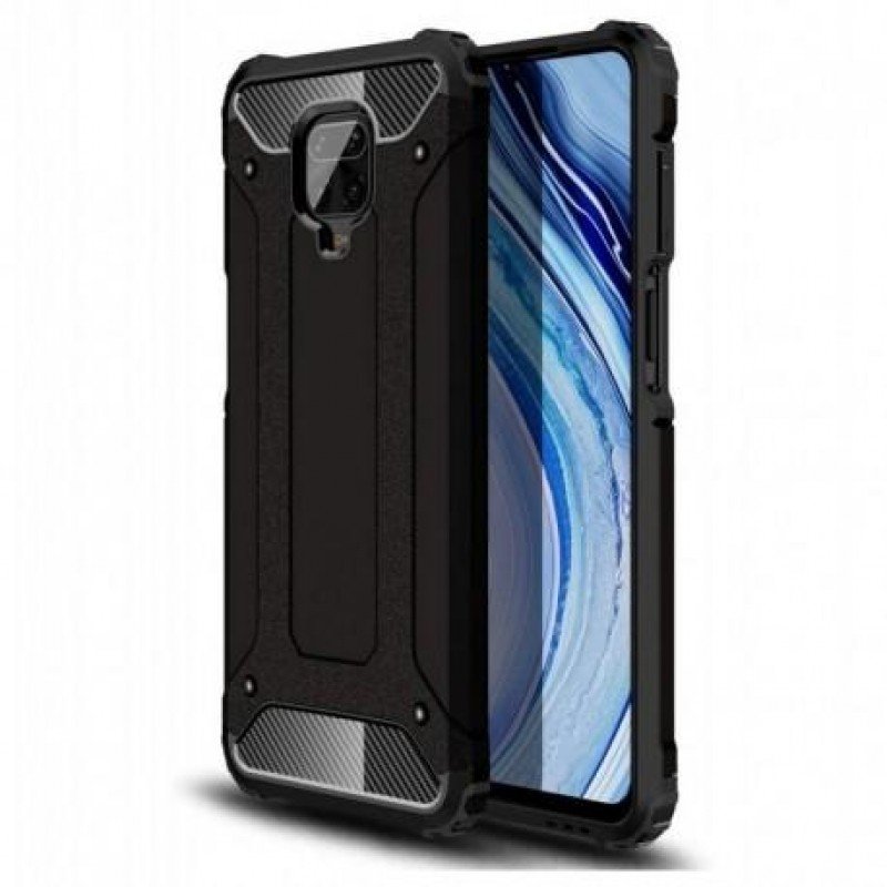 OEM Θήκη Armor Back Cover Για Xiaomi Redmi Note 9 5G / Note 9T Μαύρο