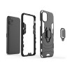 OEM Ring Armor Case Για Samsung Galaxy A03S   Μαύρο