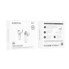 Borofone BW28 Illusion Earbud Bluetooth Handsfree Ακουστικά Με Θήκη Φόρτισης Άσπρο