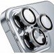 Oem Τζαμάκι Κάμερας Frame Για Apple iPhone 14 Pro 6.1" / Apple iPhone 14 Pro Max 6.7" Ασημί