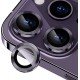 Oem Τζαμάκι Κάμερας Frame Για Apple iPhone 14 Pro 6.1" / Apple iPhone 14 Pro Max 6.7" Μωβ
