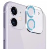 Oem Τζάμι Προστασίας Κάμερας Χρυσόσκονη Camera Lens Tempered Glass Για Apple iPhone 11 Γαλάζιο