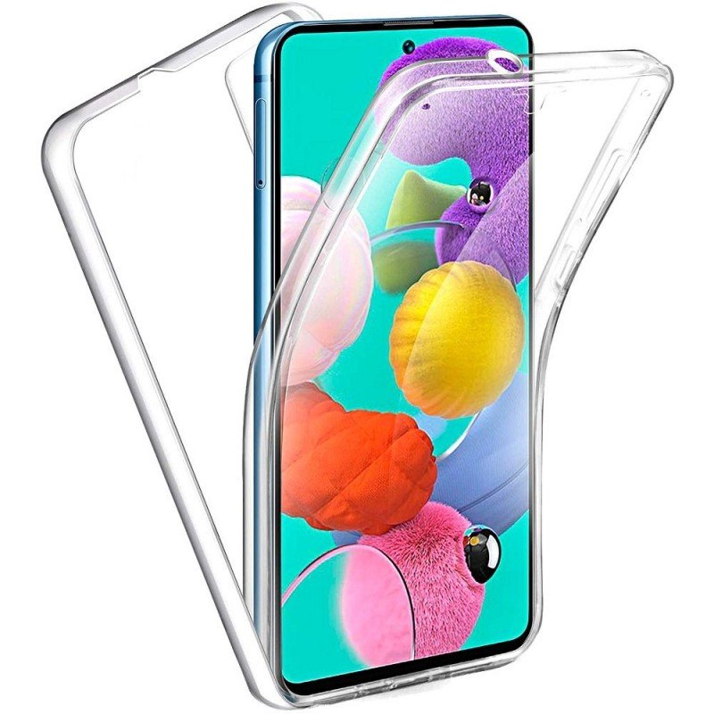 Oem Θήκη 360° Full Cover Σιλικόνης Για  Xiaomi Redmi Note 13 Pro 5G Διάφανο