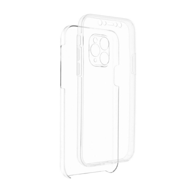 Oem Θήκη 360° Full Cover Σιλικόνης Για Xiaomi Redmi Note 12 5G (Global) / Poco X5 Διάφανο