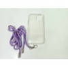 Oem Silicone Διάφανη Θήκη Για Apple iPhone 13 6.1''  Μωβ