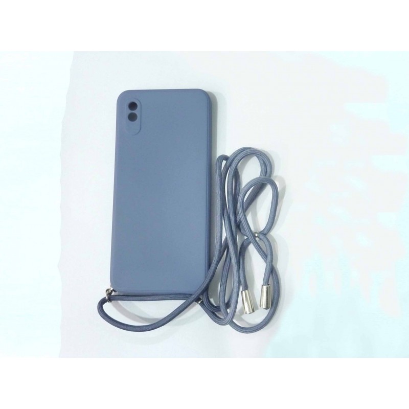 Oem Cord Silicone   Μπλε Θήκη Για Xiaomi Redmi 9A / 9AT / 9i  Μπλε