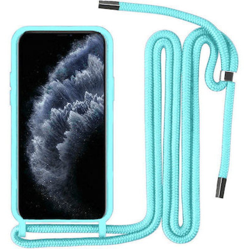 Oem Cord Silicone Τιρκουάζ Θήκη Για Samsung Galaxy A53 5G Με Λουρί Τιρκουάζ