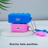 Oem Θήκη Σιλικόνης Anti Stress Fidget Bubble Pop Αγχολυτική Για AirPods Μπλε