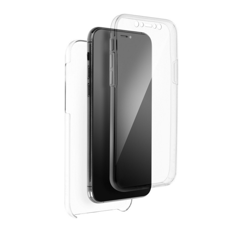 Oem Θήκη 360° Full Cover Σιλικόνης Για Για Samsung Galaxy S8 Διάφανο