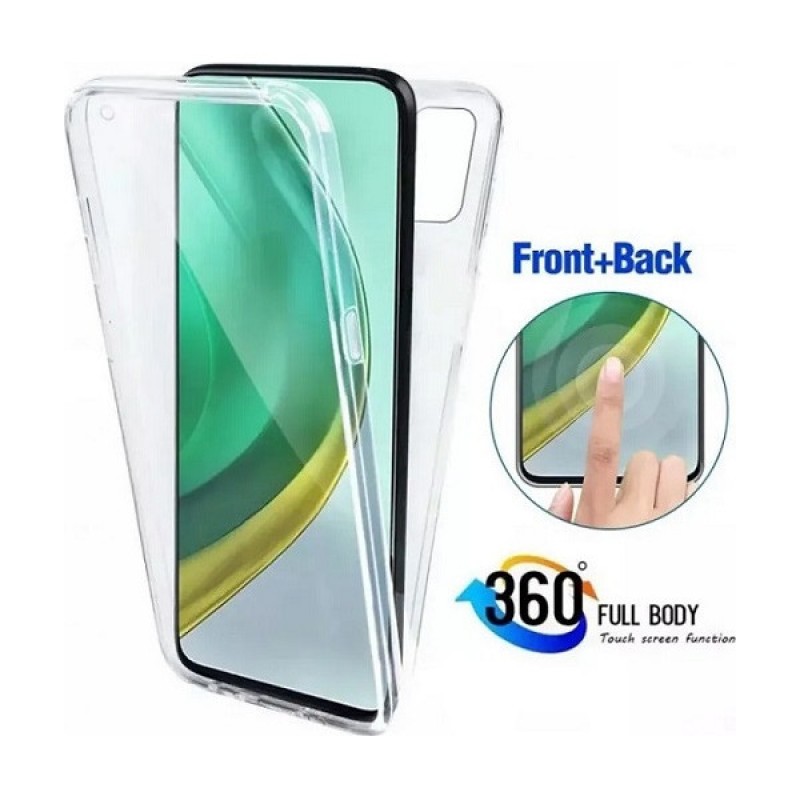 Oem Θήκη 360° Full Cover Σιλικόνης Για Για Samsung Galaxy S8 Plus Διάφανο