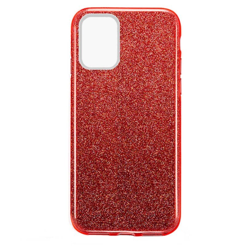 Glitter Case Shining Cover Χρυσόσκονη ΓΙΑ Samsung Galaxy S21 Plus 5G Κόκκινο