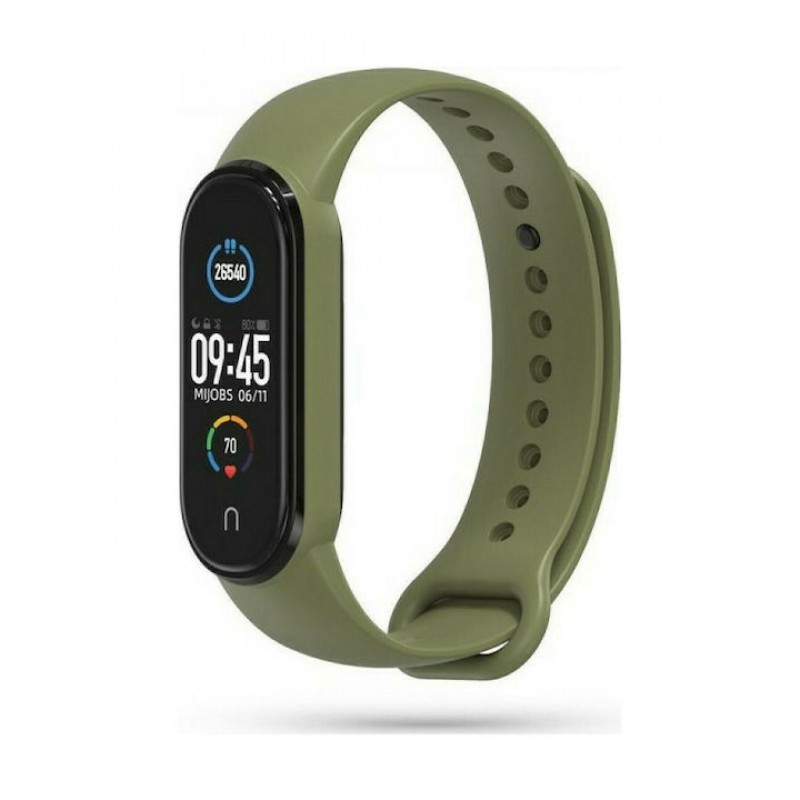 Oem Λουράκι Σιλικόνης Για Xiaomi MI Band M3 / M4 Πράσινο