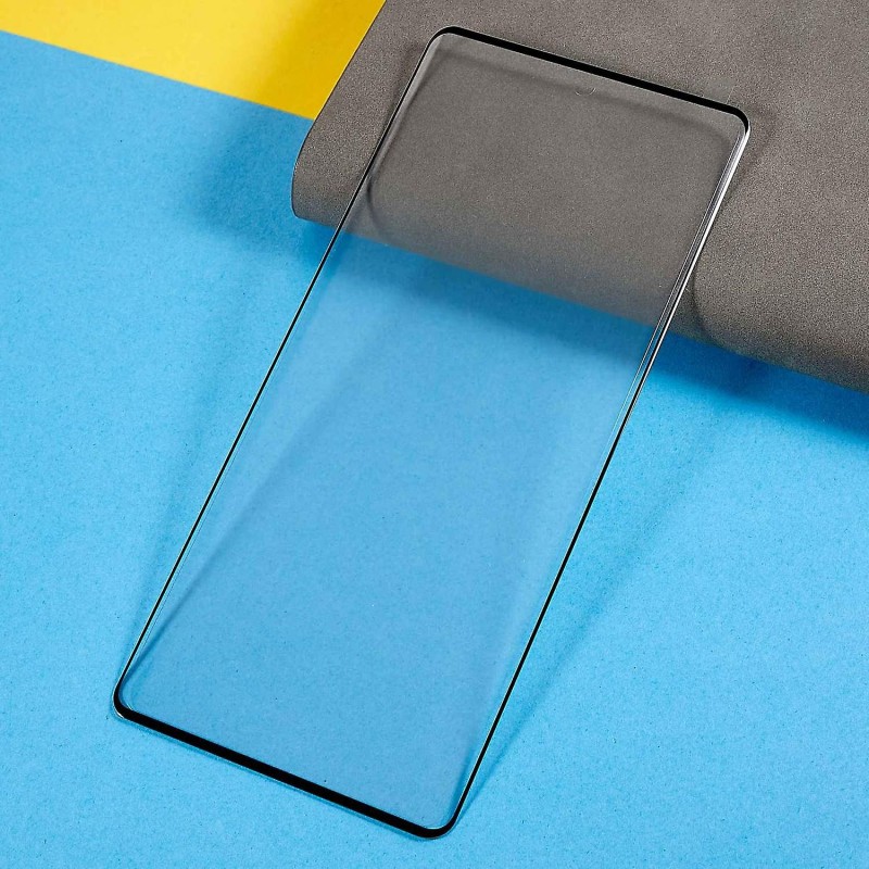 Oem Full Face Courba Tempered glass Box Για Honor 90 5G Μαύρο