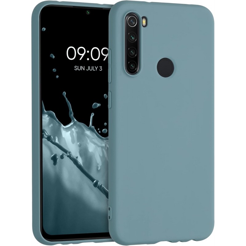 Oem Θήκη Σιλικόνης Matt 1,2 mm Για Xiaomi Redmi Note 8 / Note 8 2021 Γκρι