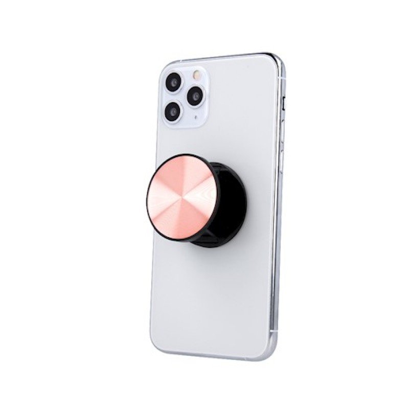 Oem Pop Socket Illusion Χρυσή - Ροζ