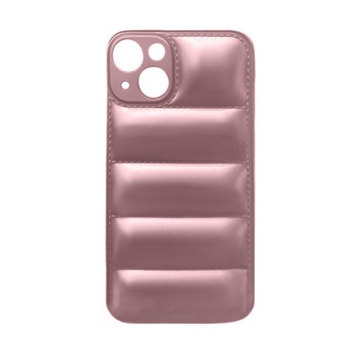 Oem Θήκη Puffer Δερματίνης Για Apple iPhone 13 6.1'' Metallic Ροζ - Χρυσό Oem Θήκη Puffer Δερματίνης Για Apple iPhone 13 6.1'' Metallic Ροζ - Χρυσό