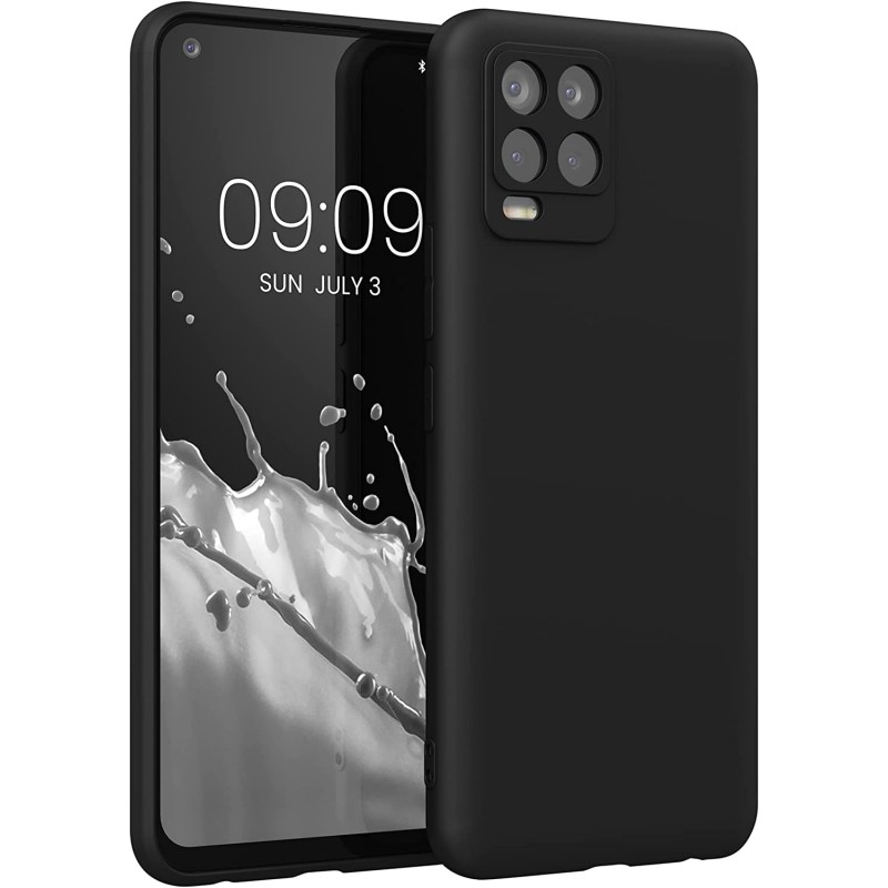 Oem Θήκη Σιλικόνης Matt 1,2 mm Για Realme 8 / 8 Pro  Μαύρο