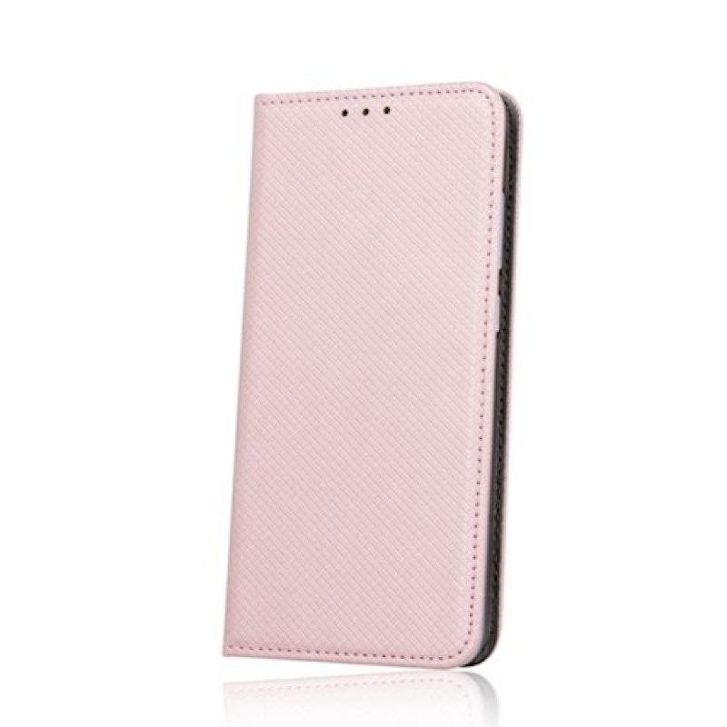 Oem Θήκη Book Smart Magnet Για Huawei P30 Lite Ροζ - Χρυσό