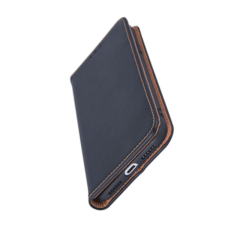 Θήκη Βιβλίο Genuine Leather case Smart Pro ΓΙΑ Samsung Galaxy A10E / A20E  Μαύρο