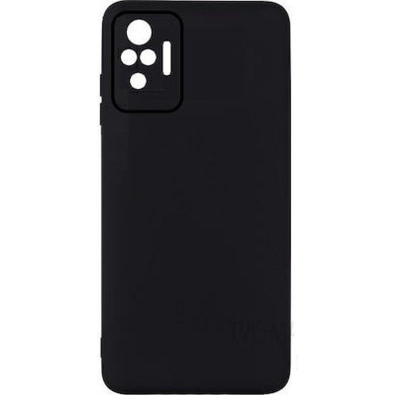 Oem Θήκη Σιλικόνης Soft 2.0 mm    Γia Xiaomi Redmi Note 10 Μαύρο BOX