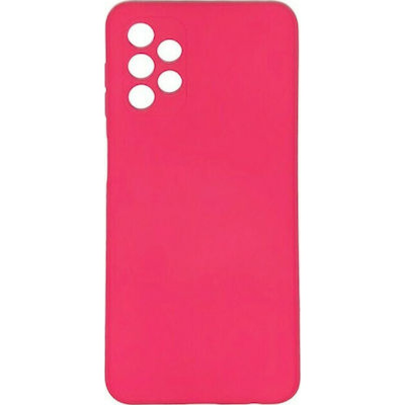 Oem Back Cover Silicone Soft 2,0 mm Για  Samsung Galaxy A72 5G / 4G Lite Φούξια