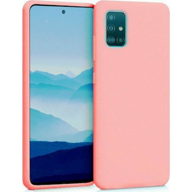 Oem Θήκη Σιλικόνης Soft 2.0 mm Για  Samsung Galaxy A51 4G / A51 5G  Ροζ