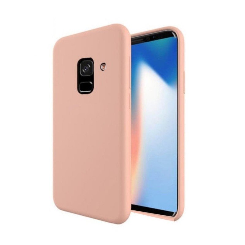 Oem Θήκη Σιλικόνης Soft 2.0 mm Για  Samsung Galaxy A8 plus 2018  Ροζ